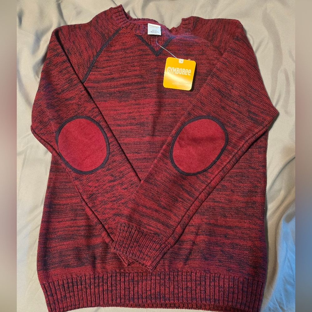 Boys Gymboree Sweater - Red - Size L (10/12)